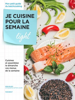 cover image of Je cuisine pour la semaine--Light